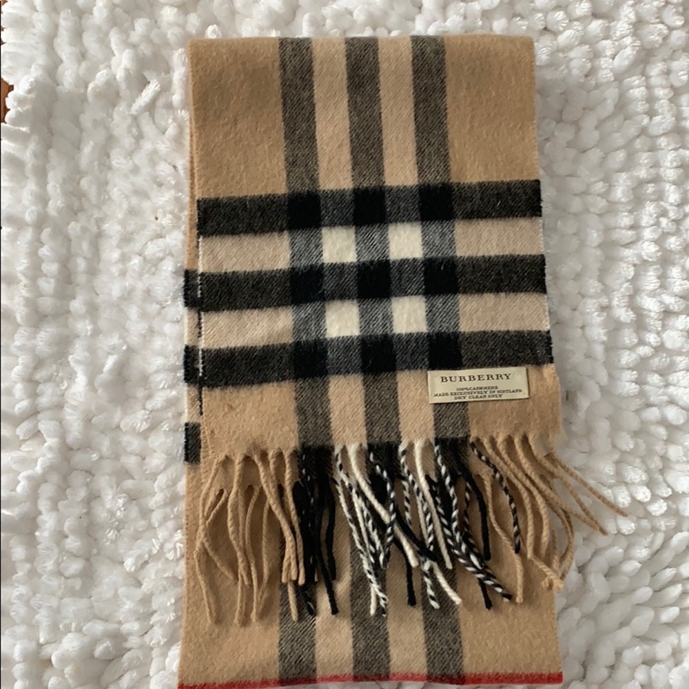 Authentic Burberry scarf - reposh!